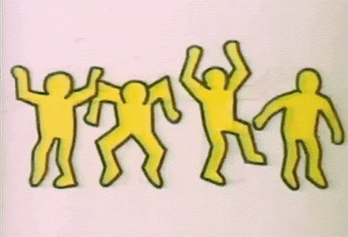 Keith Haring Dance GIF - Find & Share on GIPHY