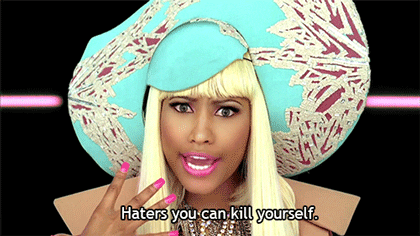 Resultado de imagem para haters gif