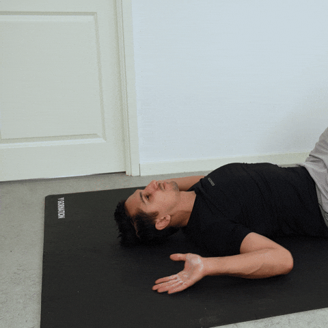 floor angels exercise demonstration