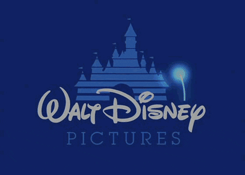 Gif of Walt Disney Pictures castle logo