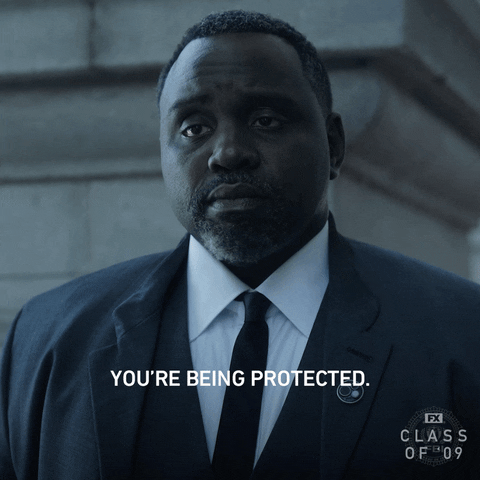 Personaje de una serie de televisión diciendo que estás protegido luego de configurar X para que no recabe tu información.- Blog Hola Telcel 