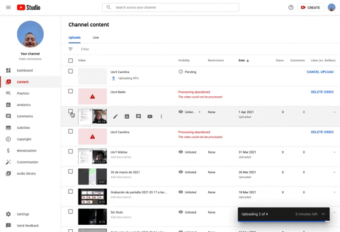253. Youtube - Table Row Selector