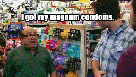 scene frank reynolds its always sunny in philadelphia condoms