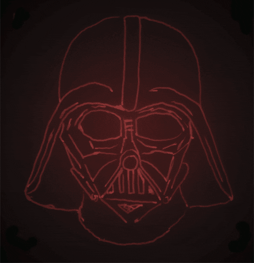 Darth Vader Animation GIF by TraceLoops - Find & Share on GIPHY