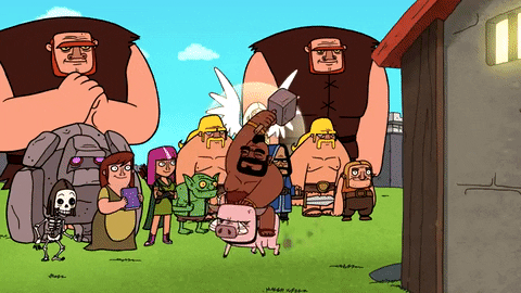 Excited Clash Of Clans GIF by Clasharama