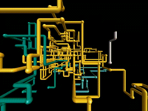 Windows Pipes Screensaver - GIF on Imgur  I go to work, Oil and gas, Water  cooler