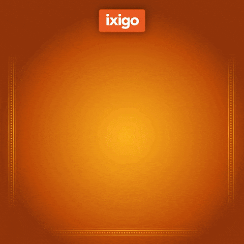Diwali diya lamp animation with glowing lights