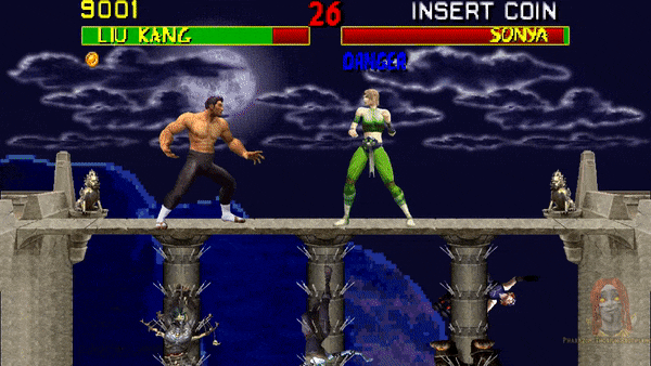 mortal kombat 1 liu kang sonya blade pit fatality in wow