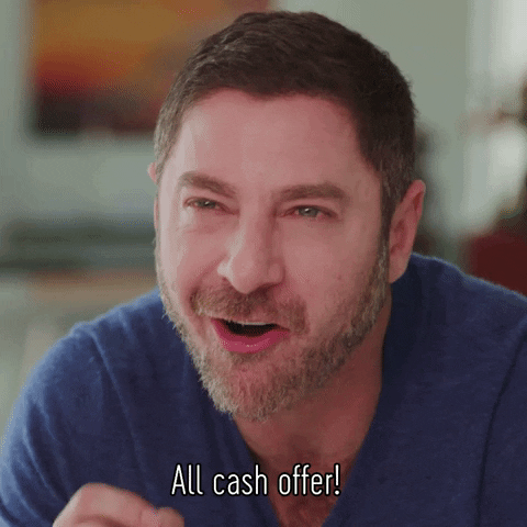 man making an offer