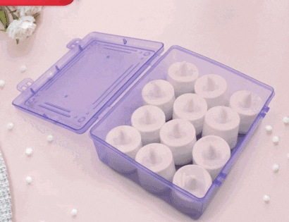 1222a Festival Decorative - LED Tealight Candles | Battery Operated Candle Ideal for Party, Wedding, Birthday, Gifts (12pc)(White)