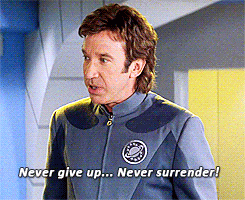 Never Give Up Never Surrender