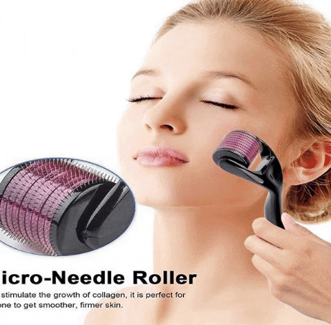 Derma Roller System For Cleaning The Face Derma Roller System For Cleaning The Face