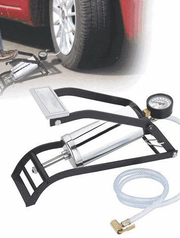 Heavy Steel Body Foot Pump