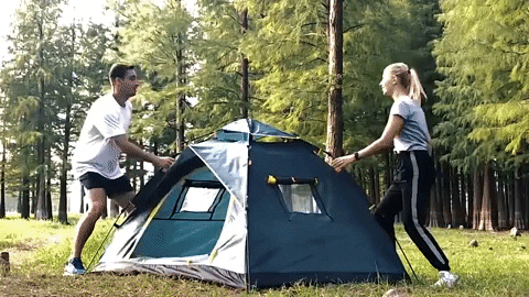 Incredible 3 Seconds Fast Setup Tent! 🏕️  9/10 Customers Love This  Instant Pop-Up Tent! 🏕️🔥 “It took one min. to set up all by myself,  simply push down the top support