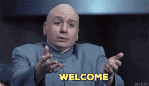 Onboarding welcome GIF