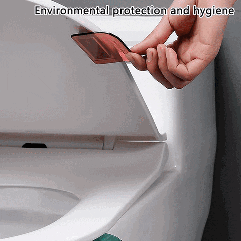 2 Pcs Transparent Toilet Seat Lifter 2 Pcs Transparent Toilet Seat Lifter