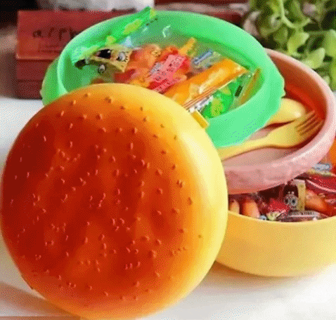Burger Shape Lunch Box Burger Shape Lunch Box