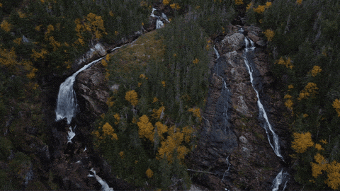 Southeast Brook Falls in Gros Morne National Park, Newfoundland and Labrador.