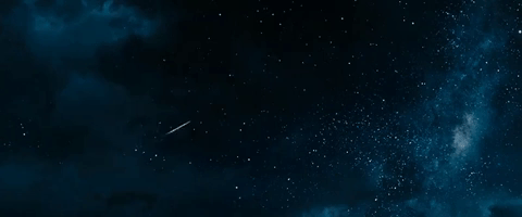 shooting star art gif