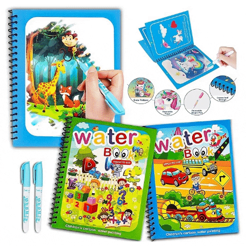 Water Magic Colouring Book
