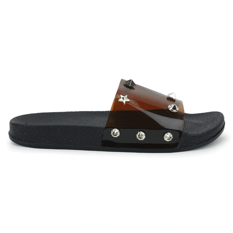  Women Brown Color Synthetic Material  Casual Sliders