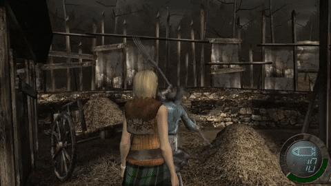 Shimmersoft on X: Resident Evil 4 forgotten moments 15. The competition for Ashley's affection heats up suddenly and violently! / X