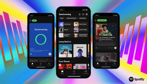 aplicația Spotify