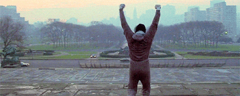 Icónica escena de 'Rocky' con Sylvester Stallone.-Blog Hola Telcel.