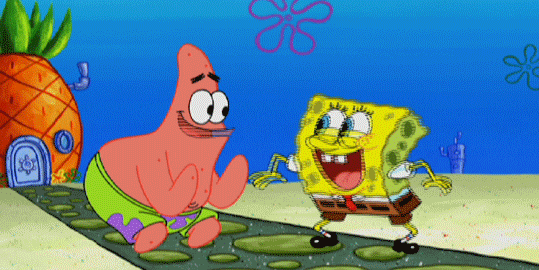 gif high-five 