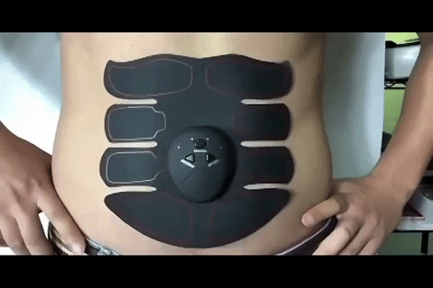Ems Electric Muscle Stimulator for Exercises Abdominal Trainer Hip But –  TekDukan