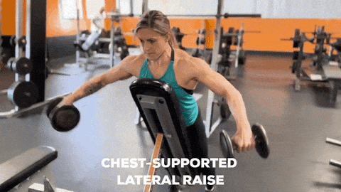 Chest-Supported Lateral Raise