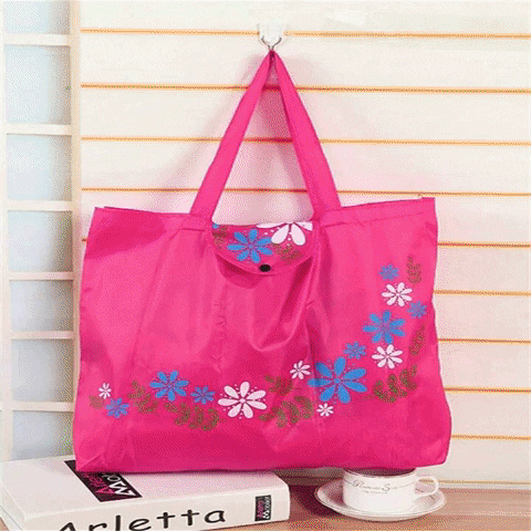 Women Flap Foldable Shopping Bag