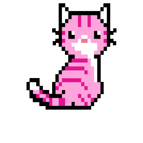 Cute cat graphic