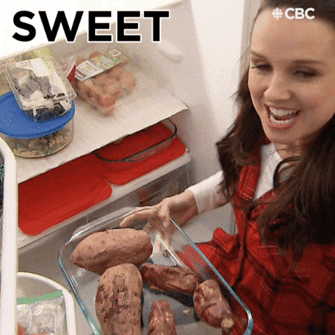 Storing sweet potatoes in the fridge gif | gradina.space