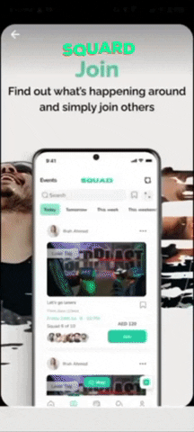 Are you looking for something fun and exciting to do tonight in Dubai? Why not try out the newest and hottest way to hang out and meet new people: Squad App!