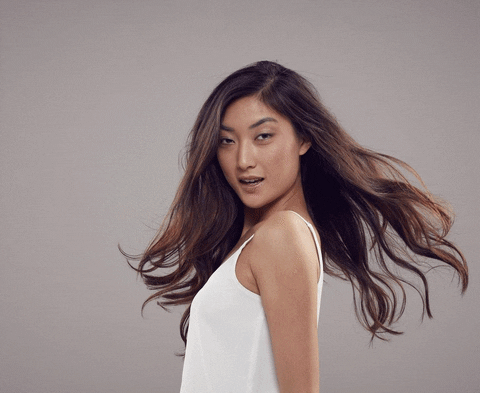 models with gorgeous, flowing hair