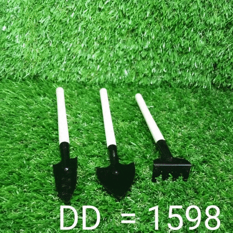 Kid's Garden Tools Set of 3 Pieces (Trowel, Shovel, Rake) Kid's Garden Tools Set of 3 Pieces (Trowel, Shovel, Rake)