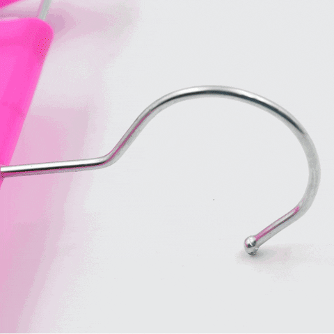 6142 Hanger Double Clip Trouser Rack, Plastic Drying Rack, Trouser Clip Wardrobe Storage Stainless Steel Rotating Hook, Removable Clip (1 Pc) 6142 Hanger Double Clip Trouser Rack, Plastic Drying Rack, Trouser Clip Wardrobe Storage Stainless Steel Rotating Hook, Removable Clip (1 Pc)