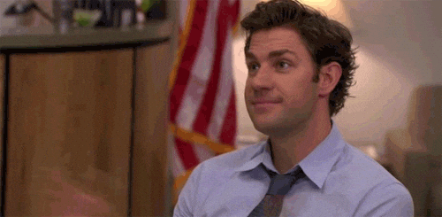Jim Halpert - The Office GIF 