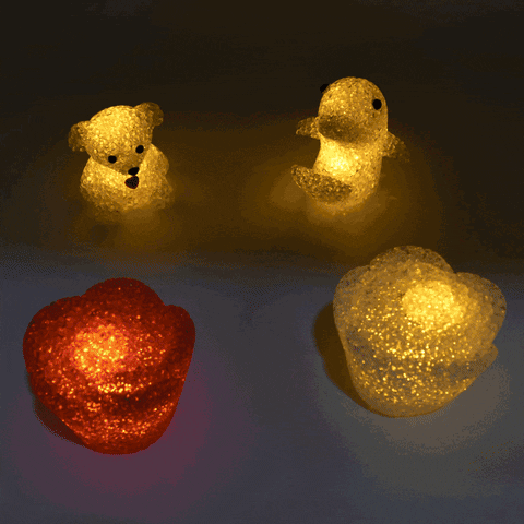 7995 MULTI SHAPE SMALL LIGHT LAMPS LED SHAPE CRYSTAL NIGHT LIGHT LAMP (6 PC SET) 7995 MULTI SHAPE SMALL LIGHT LAMPS LED SHAPE CRYSTAL NIGHT LIGHT LAMP (6 PC SET)