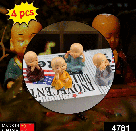 baby buddha 4Pc and show piece used for house, office and official decorations etc.