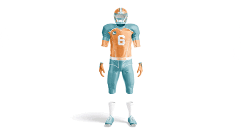 American Football Uniform Animated Mockup - 3