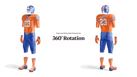 American Football Uniform Animated Mockup - 1