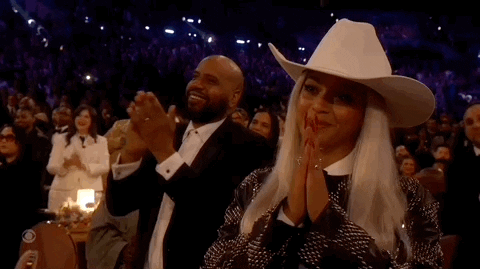 Beyoncé en la entrega de Premios Grammy 2024, promocionando su nueva era 'country' del nuevo álbum 'Act II'.- Blog Hola Telcel.