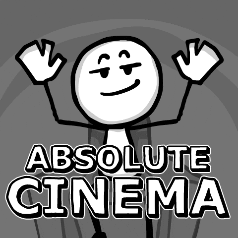 Martin Scorsese saying 'This is cinema'.