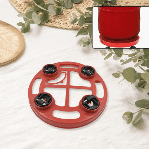 5810 Multipurpose Use, Gas Cylinder Trolley Movable Stand with Wheels, Gas Cylinder Stand, Flower Pot Stand (1 Pc) 5810 Multipurpose Use, Gas Cylinder Trolley Movable Stand with Wheels, Gas Cylinder Stand, Flower Pot Stand (1 Pc)