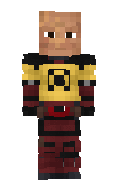 Wade Wilson | Deadpool (X-Men Trainee T-Shirt) - Fox Universe Minecraft Skin