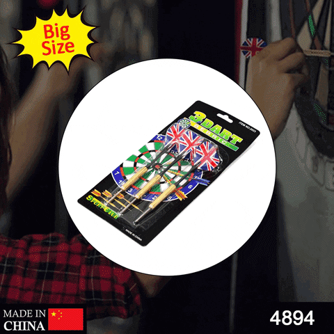 4894 Big 3pcs Dart for Dart Board for Adult Indoor and Outdoor Game for Kids with 3 Darts 4894 Big 3pcs Dart for Dart Board for Adult Indoor and Outdoor Game for Kids with 3 Darts