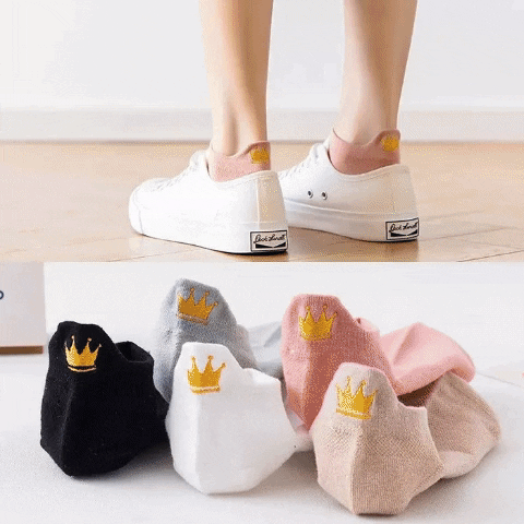 Crown Thin Boat Socks Crown Thin Boat Socks