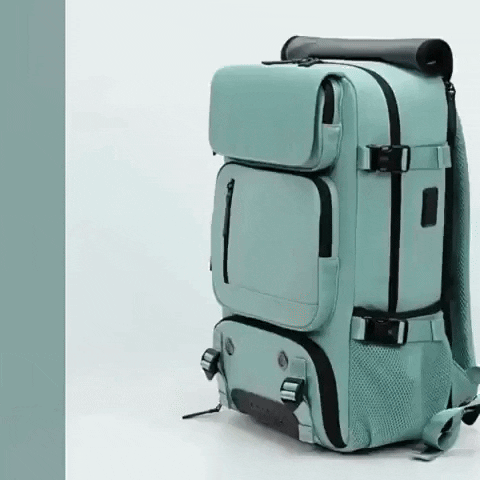 best travel laptop backpack in waterproof fabric with shoe compartment & trolley sleeve for business, hiking or camping